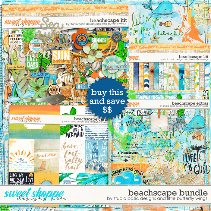 Beachscape Bundle by Studio Basic Little Butterfly Wings