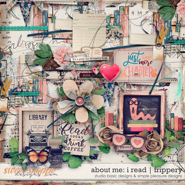 About Me: I Read Frippery by Simple Pleasure Designs and Studio Basic