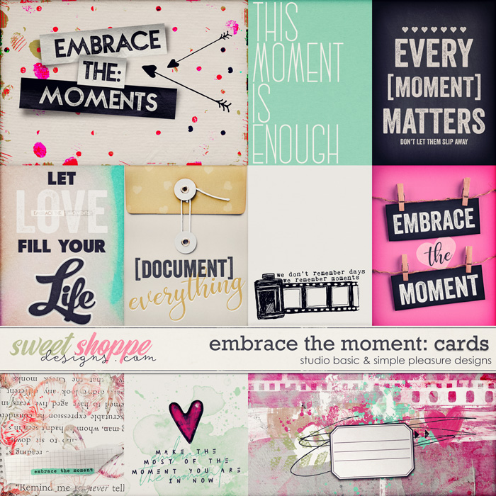 Embrace The Moment Cards by Simple Pleasure Designs and Studio Basic