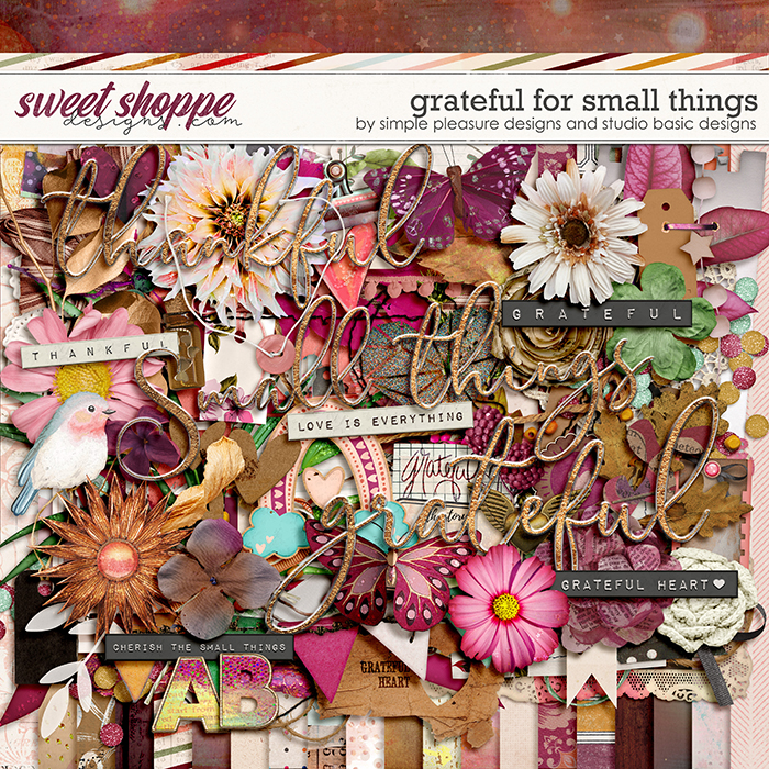 Grateful For Small Things Kit by Simple Pleasure Designs and Studio Basic