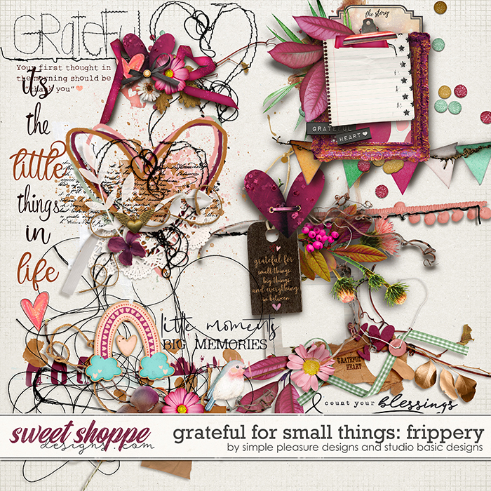 Grateful For Small Things Frippery by Simple Pleasure Designs and Studio Basic