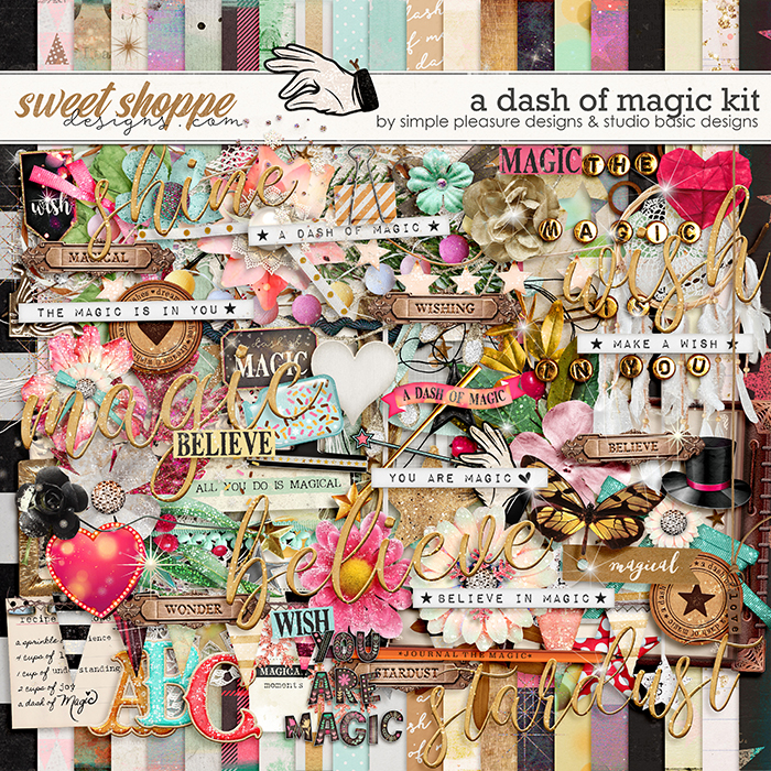 A Dash Of Magic Kit by Simple Pleasure Designs and Studio Basic