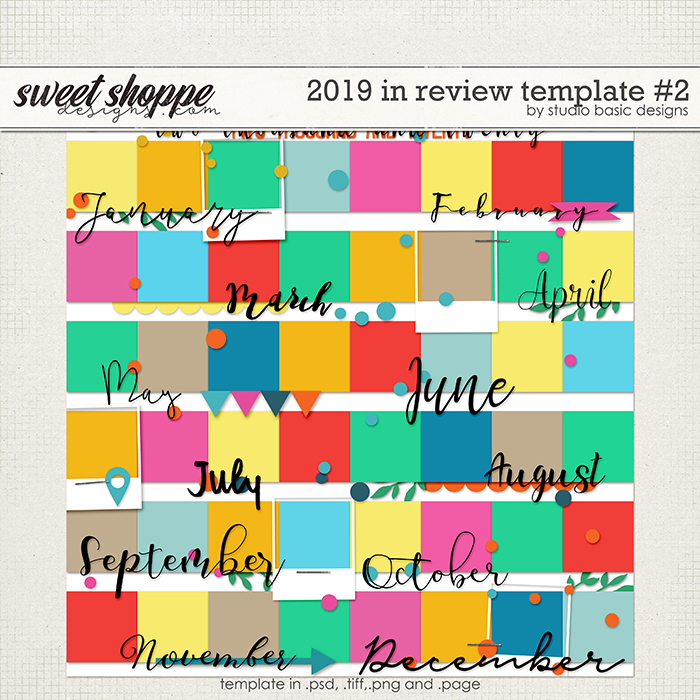 2019 In Review Template #2 by Studio Basic