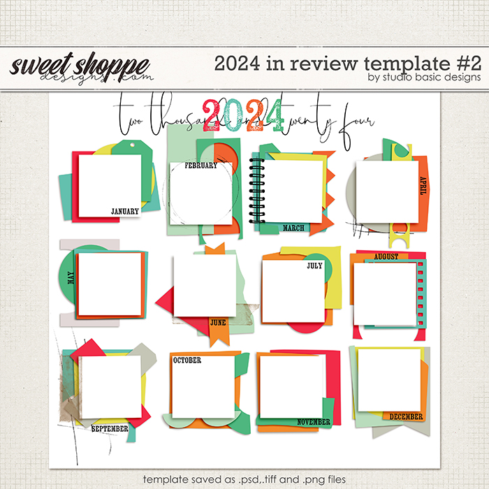 2024 In Review Template #2 by Studio Basic