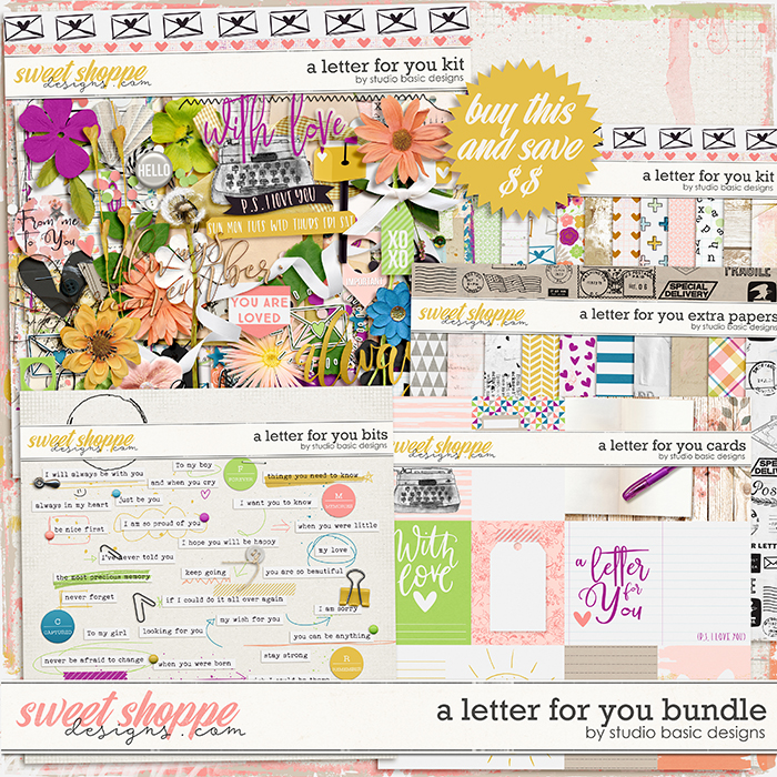A Letter For You Bundle by Studio Basic