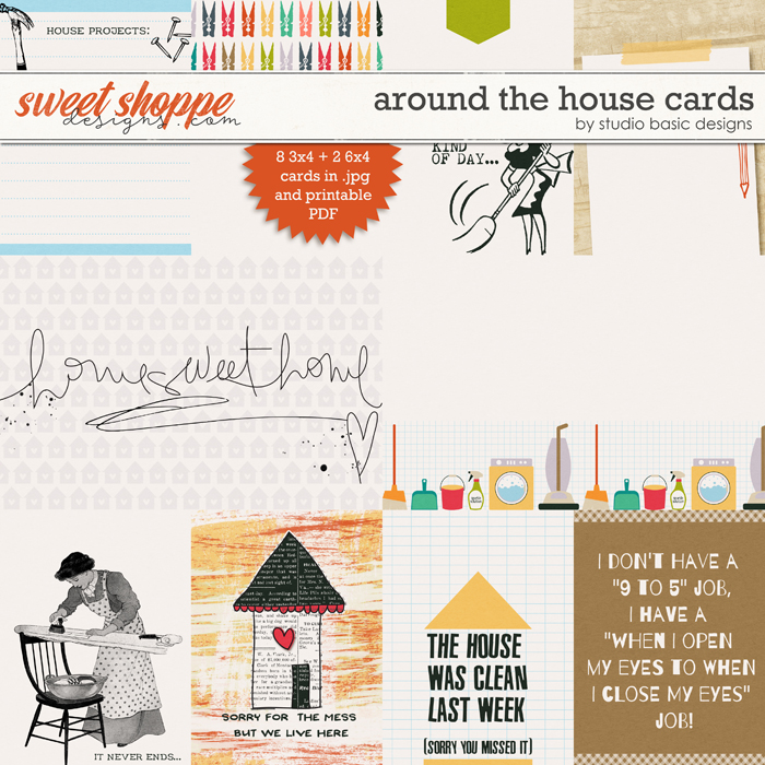Around The House Cards by Studio Basic Around The House Cards by Studio Basic