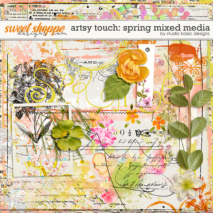 Artsy Touch: Spring Mixed Media by Studio Basic