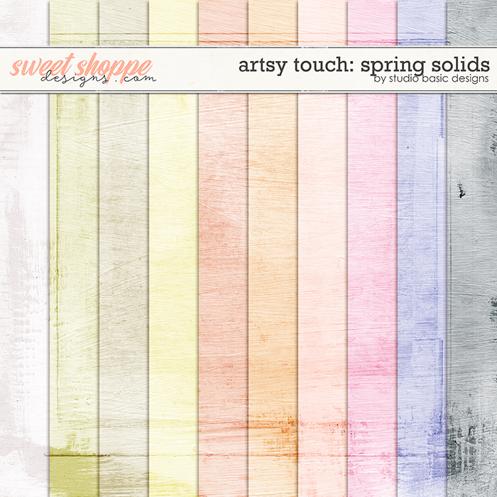 Artsy Touch: Spring Solids by Studio Basic