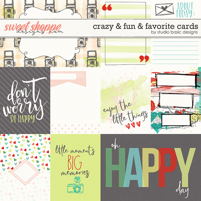 Crazy & Fun & Favorite Cards by Studio Basic Crazy & Fun & Favorite Cards by Studio Basic
