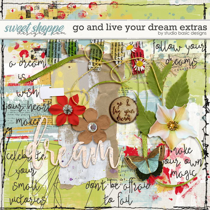 Go And Live Your Dream Extras by Studio Basic Go And Live Your Dream Extras by Studio Basic