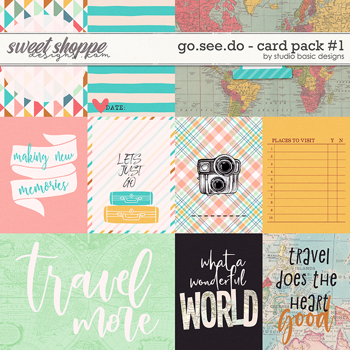 Go.See.Do Card Pack #1 by Studio Basic Go.See.Do Card Pack #1 by Studio Basic