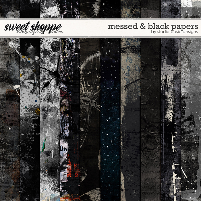 Messed and Black Papers by Studio Basic