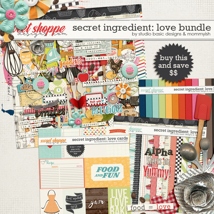 Secret Ingrediente: Love Bundle by Studio Basic and Mommyish