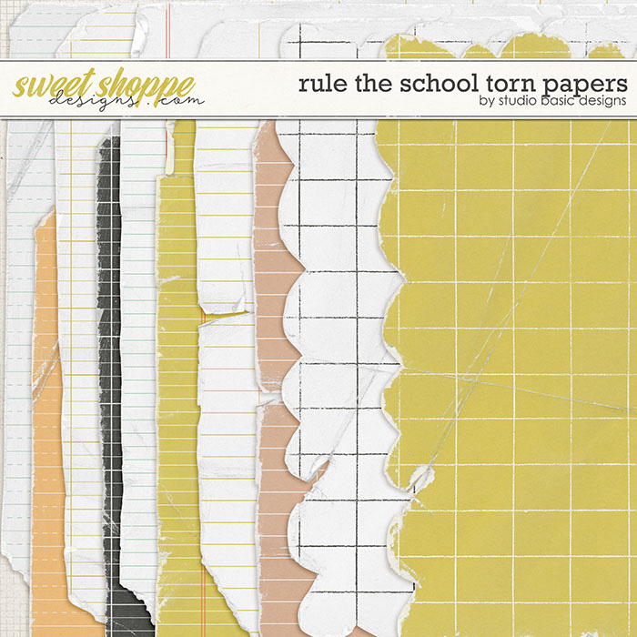 Rule The School Torn Papers by Studio Basic