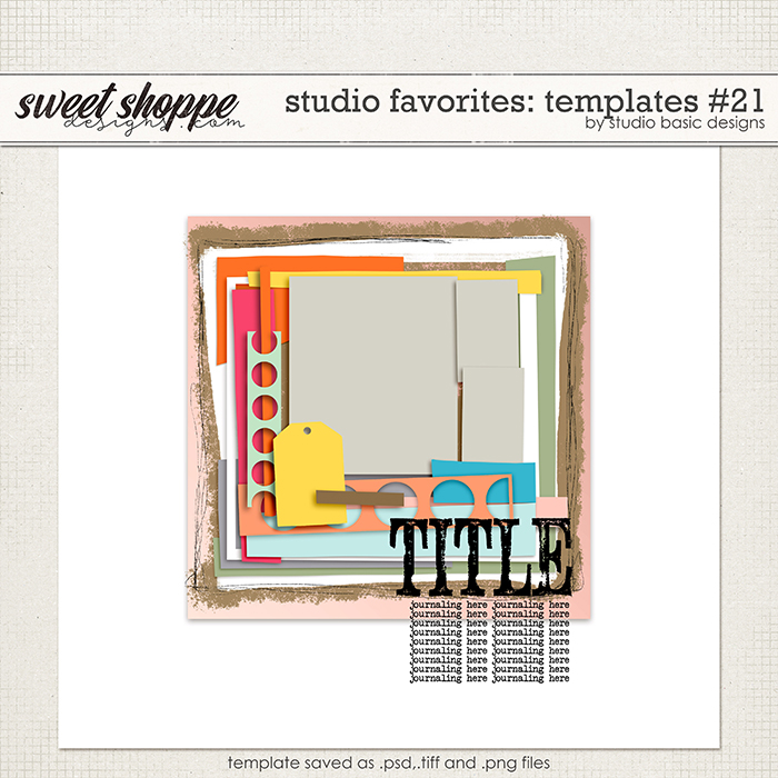 Studio Favorites: Templates #21 by Studio Basic