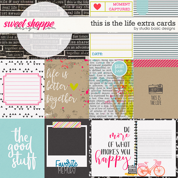 This Is The Life Cards by Studio Basic