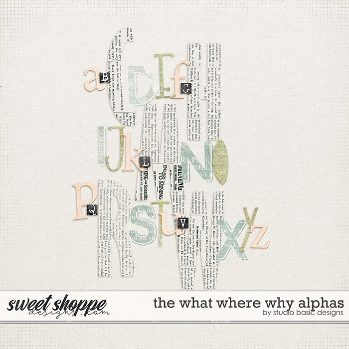 The What Where Why Alphas by Studio Basic