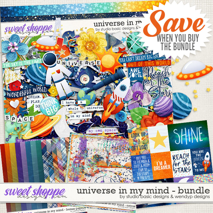 Universe In My Mind Bundle by Studio Basic & WendyP Designs