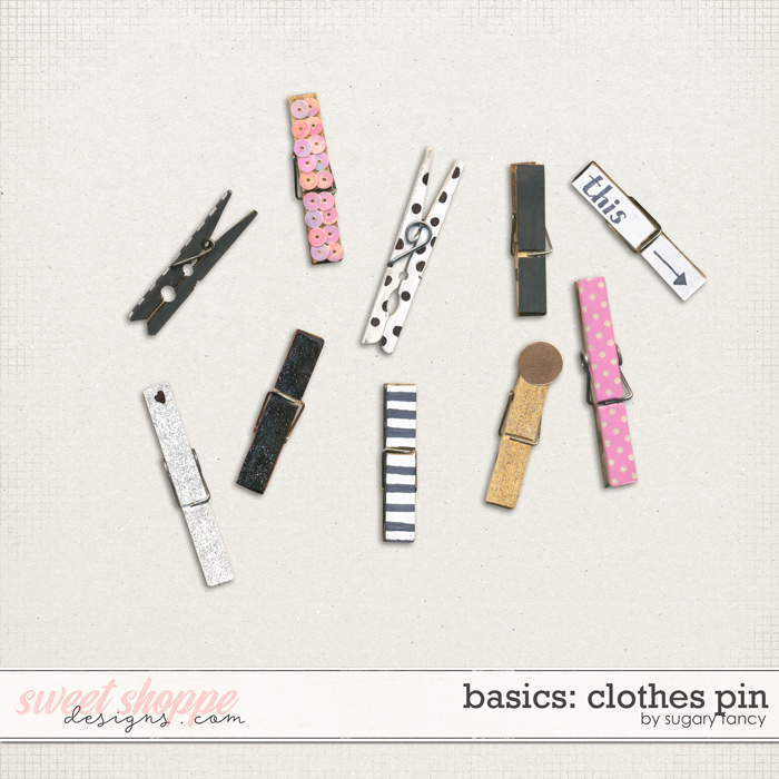 Basics - Clothes Pin by Sugary Fancy Basics - Clothes Pin by Sugary Fancy