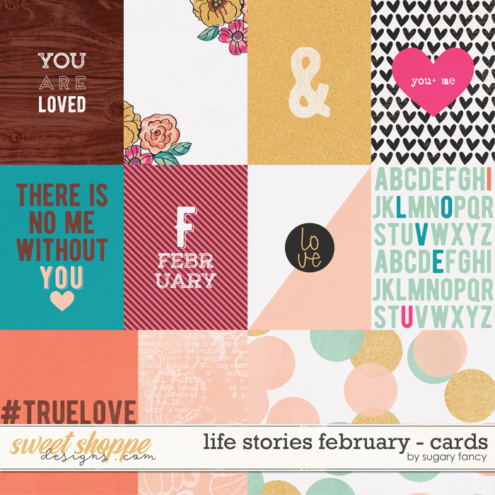 2016 Life Stories - February Cards by Sugary Fancy 2016 Life Stories - February Cards by Sugary Fancy