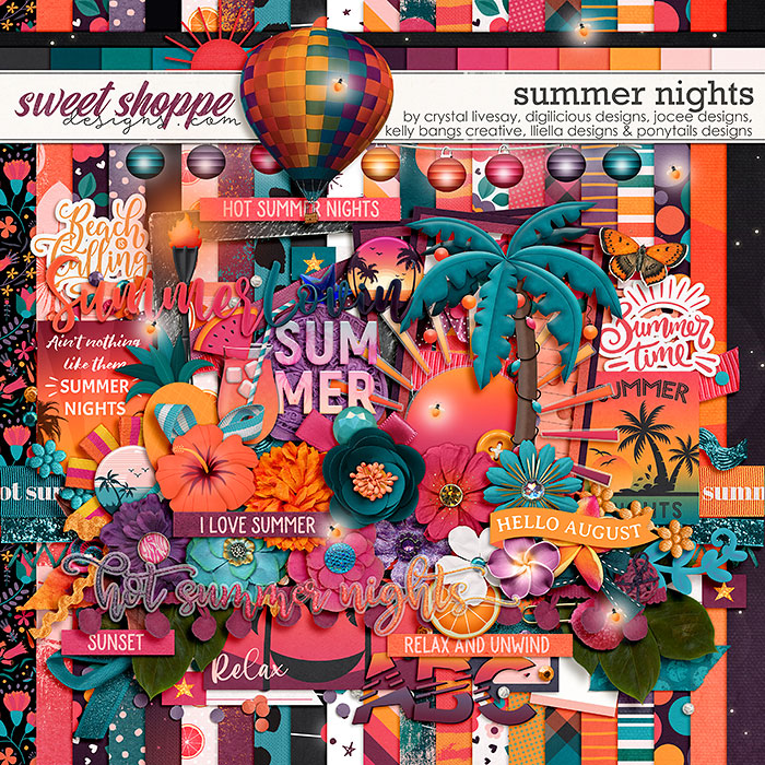 *FLASHBACK FINALE* Sixlet #2 - Summer Nights by Allie, Christine, Crystal, Jo, Kelly & Nat