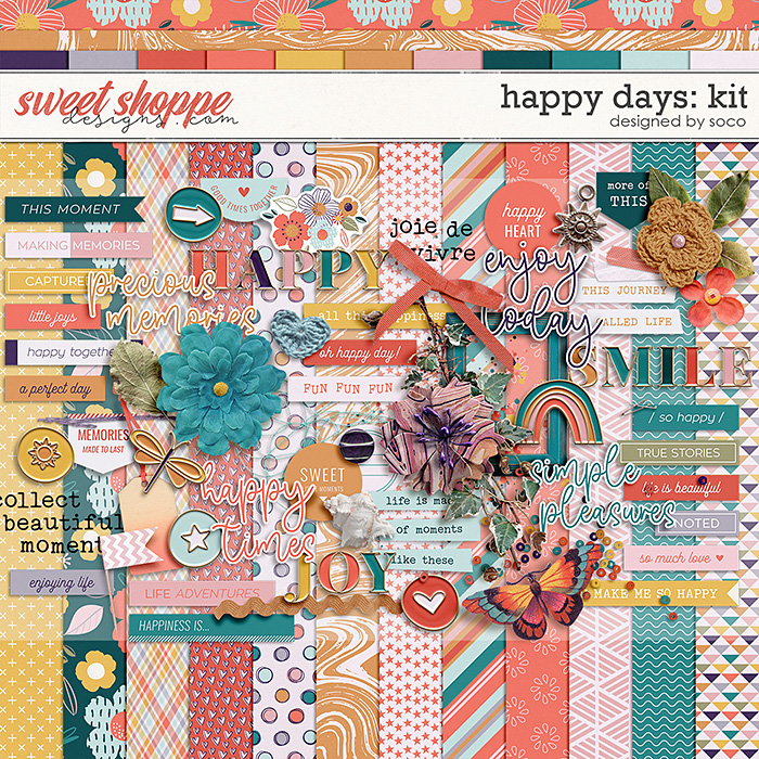 Happy Days: Kit | Designed by Soco