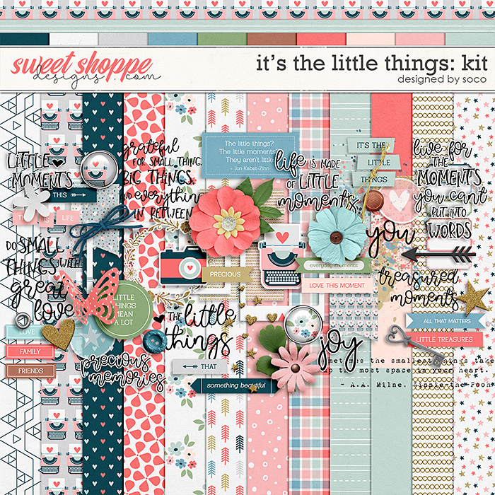 It's The Little Things: Kit | Designed by Soco
