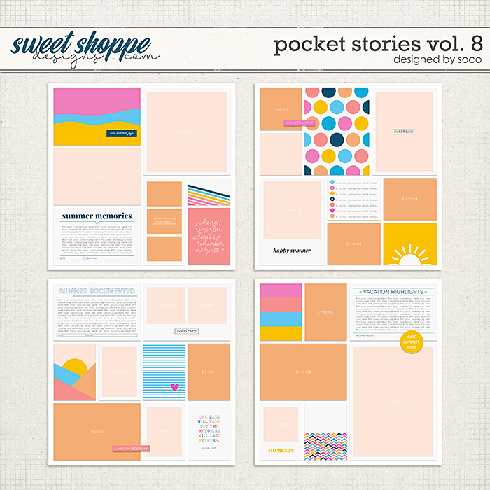 Pocket Stories Vol. 8 | Designed by Soco