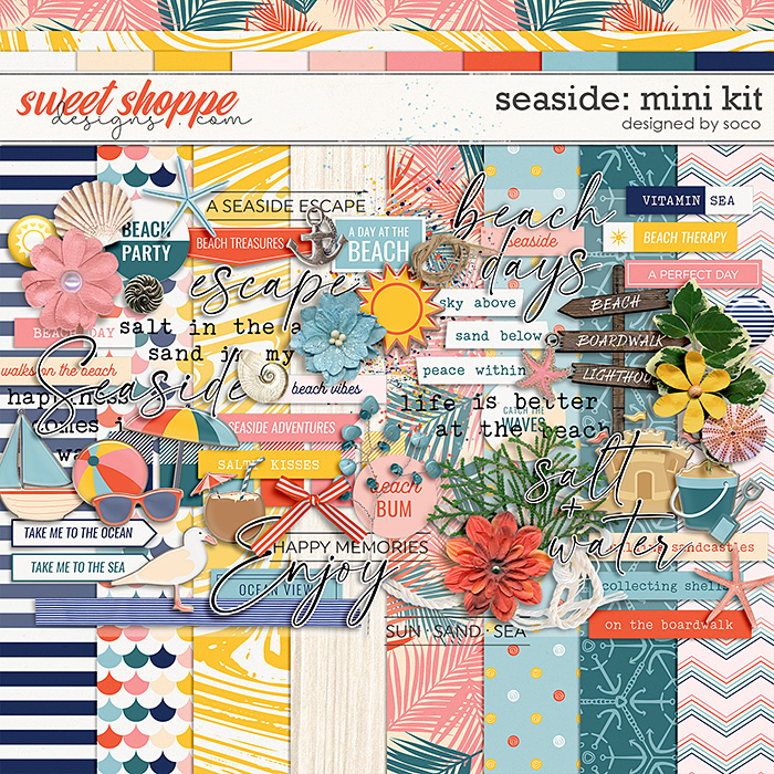 Seaside: Mini Kit | Designed by Soco