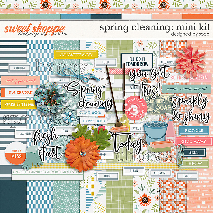 Spring Cleaning: Mini Kit | Designed by Soco