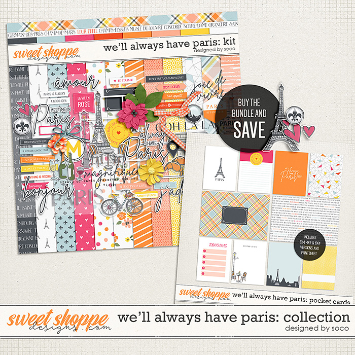 We'll Always Have Paris: Collection | Designed by Soco