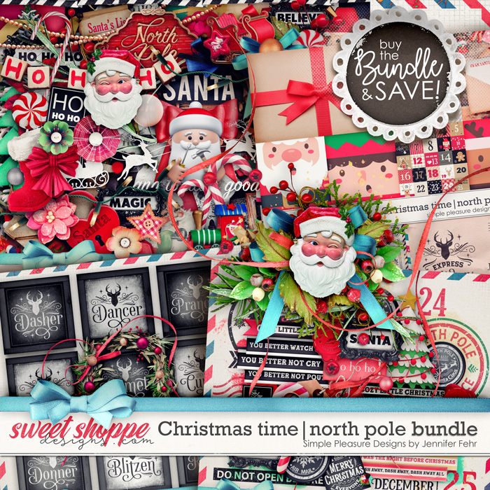 Christmas time | north pole bundle: simple pleasure designs by jennifer fehr