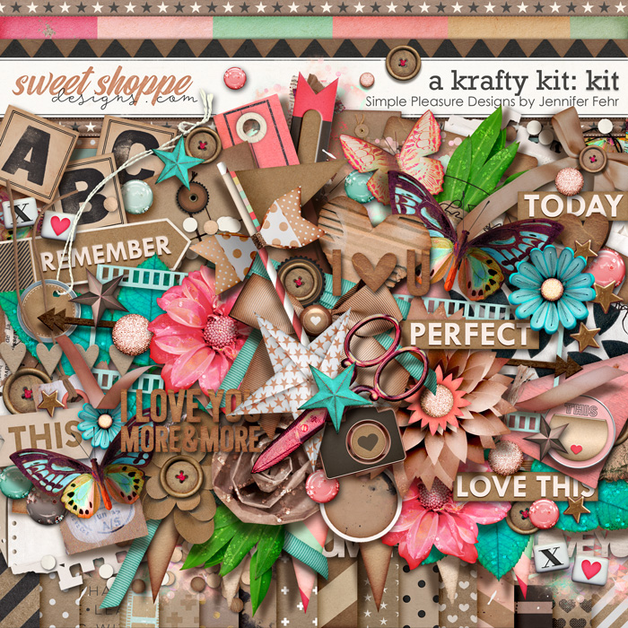 a "krafty" kit: simple pleasure designs by jennifer fehr