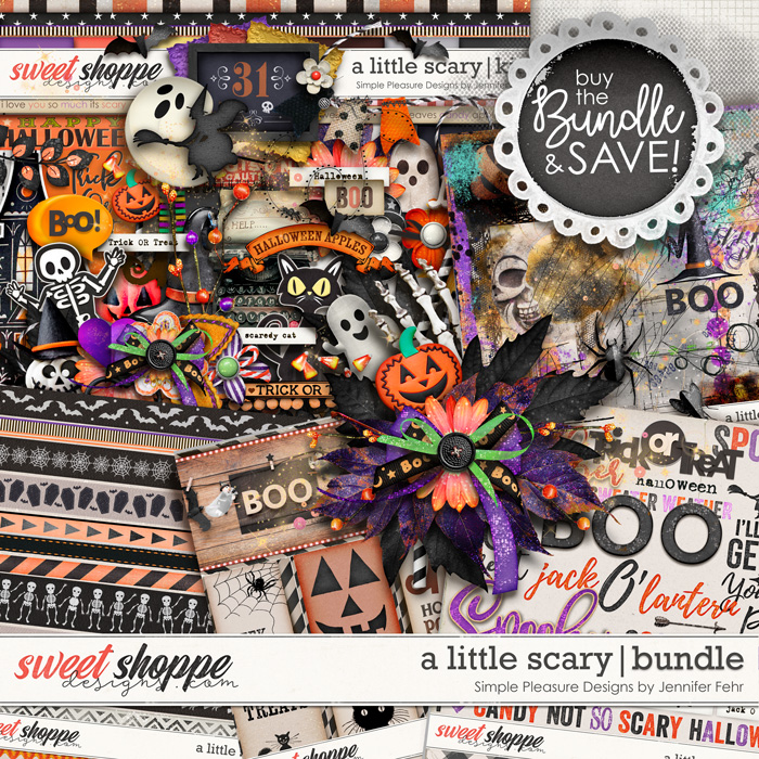 a little scary bundle: simple pleasure designs by jennifer fehr