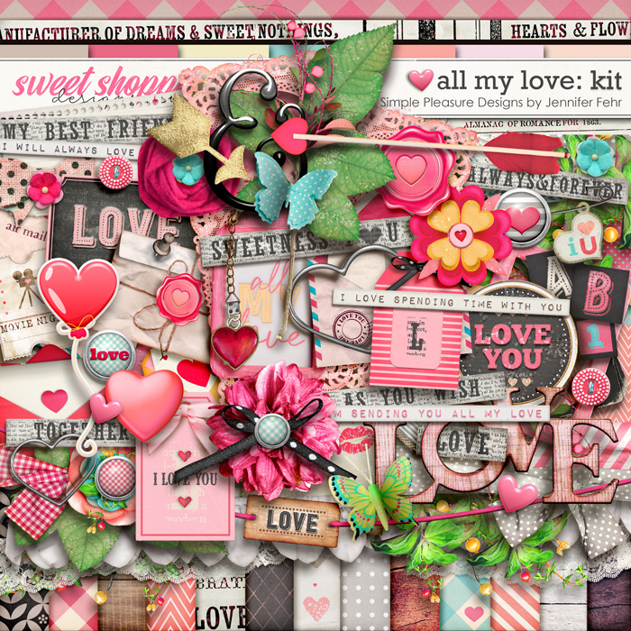 all my love kit: simple pleasure designs by jennifer fehr