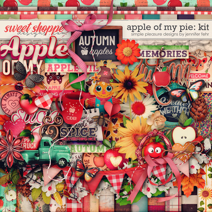 apple of my pie kit: simple pleasure designs by jennifer fehr