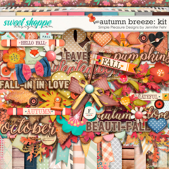 autumn breeze kit: Simple Pleasure Designs by Jennifer Fehr