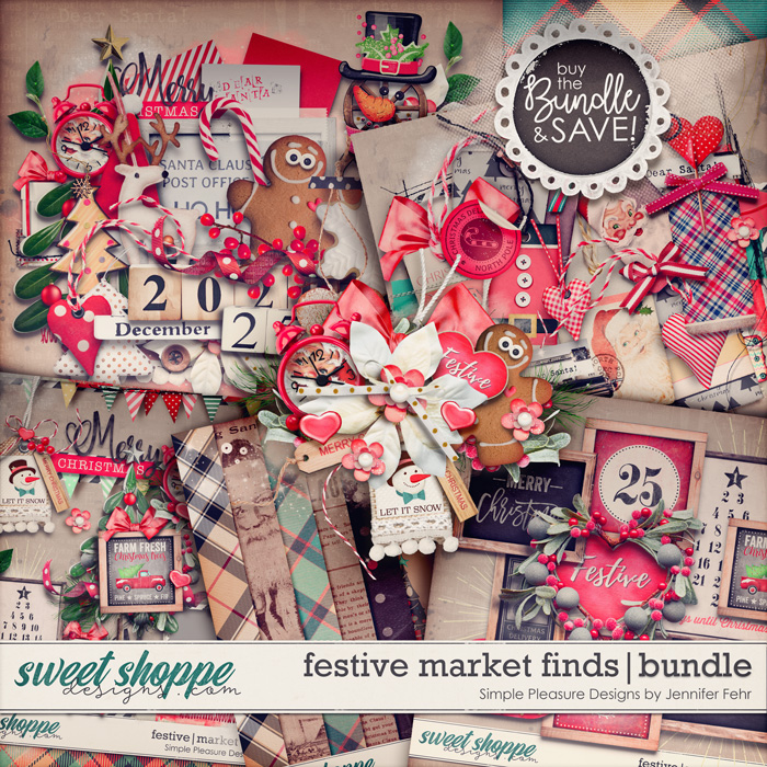 festive market finds bundle: simple pleasure designs by jennifer fehr