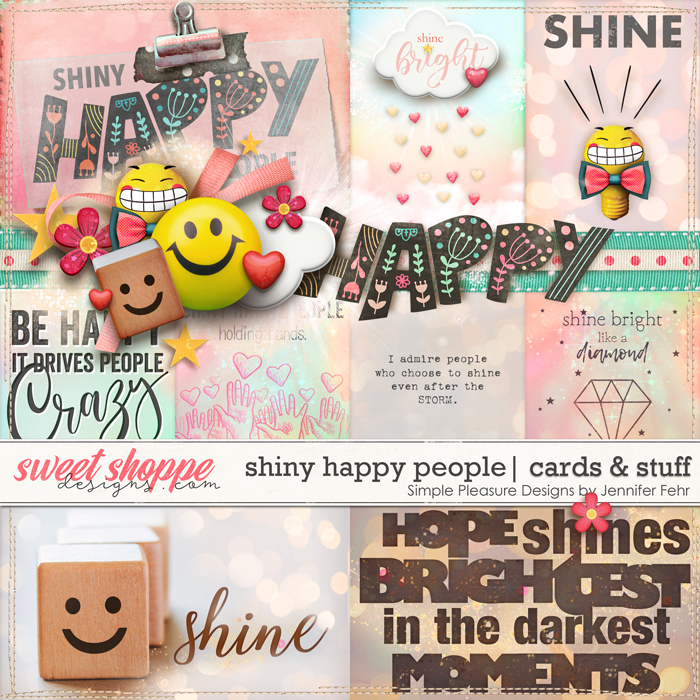 shiny happy people cards & stuff: simple pleasure designs by jennifer fehr