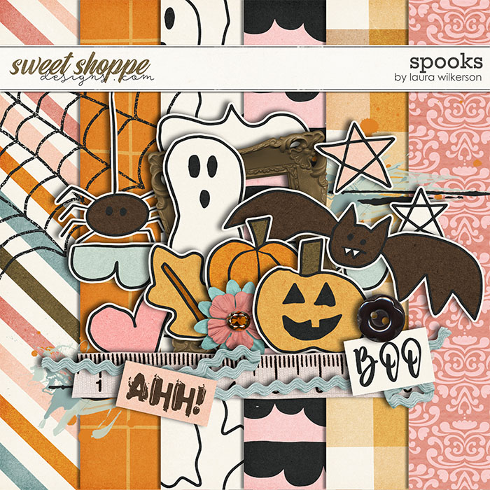 Spooks: Mini Kit by Laura Wilkerson Spooks: Mini Kit by Laura Wilkerson
