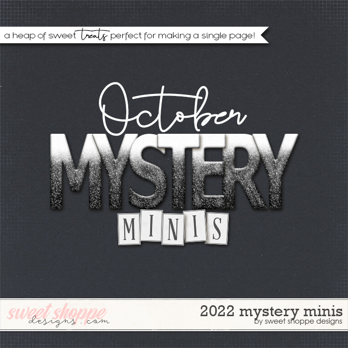 *OFFER EXPIRED* 2022 Mystery Minis by Sweet Shoppe Designs