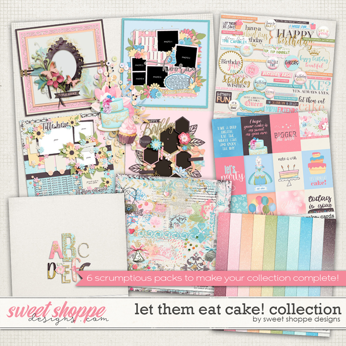  *FREE with your $30 Purchase* Let Them Eat Cake Collection by Sweet Shoppe Designs