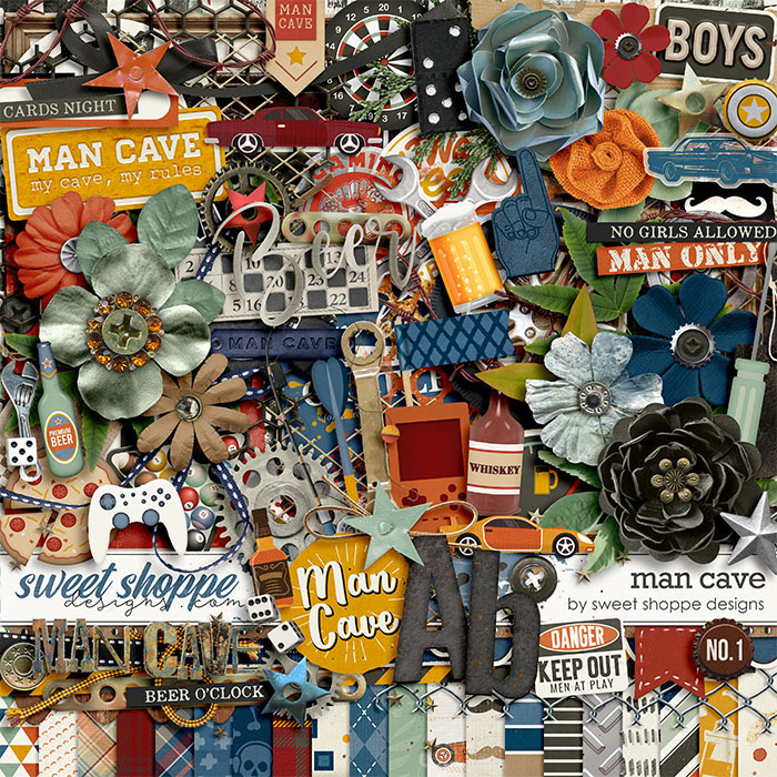  *FLASHBACK FINALE* Man Cave by Sweet Shoppe Designs
