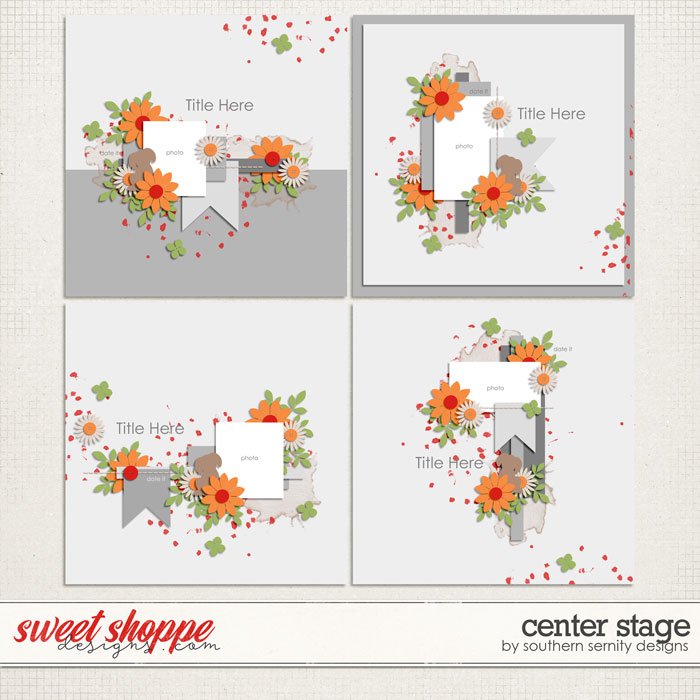Center Stage Layered Templates by Southern Serenity Designs