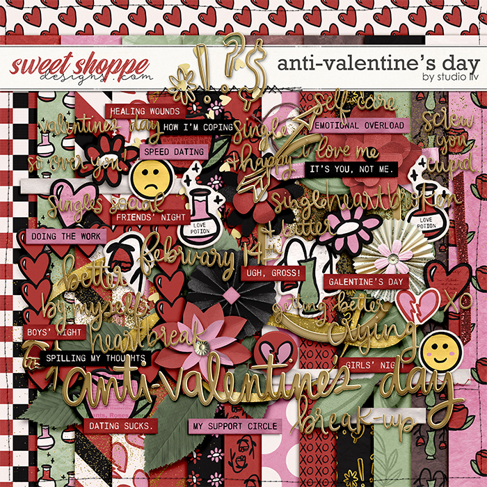 Anti-Valentine's Day by Studio Liv
