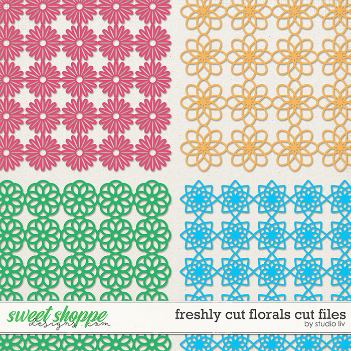 Freshly Cut Florals Cut Files by Studio Liv