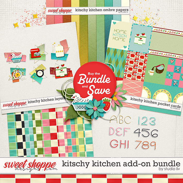 Kitschy Kitchen Add-on Bundle by Studio Liv