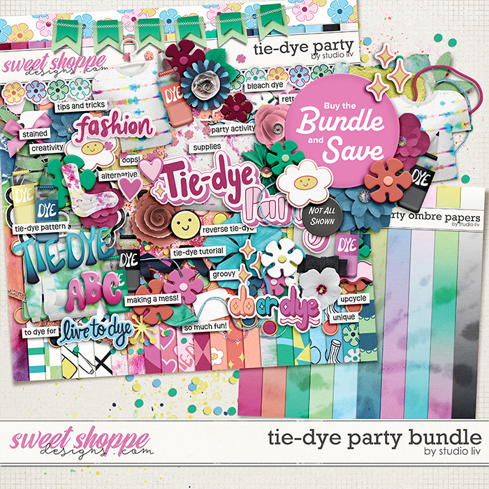 Tie-dye Party Bundle by Studio Liv