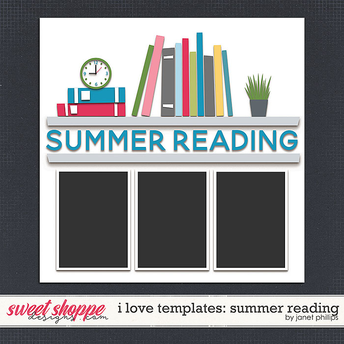 I LOVE TEMPLATES: SUMMER READING by Janet Phillips