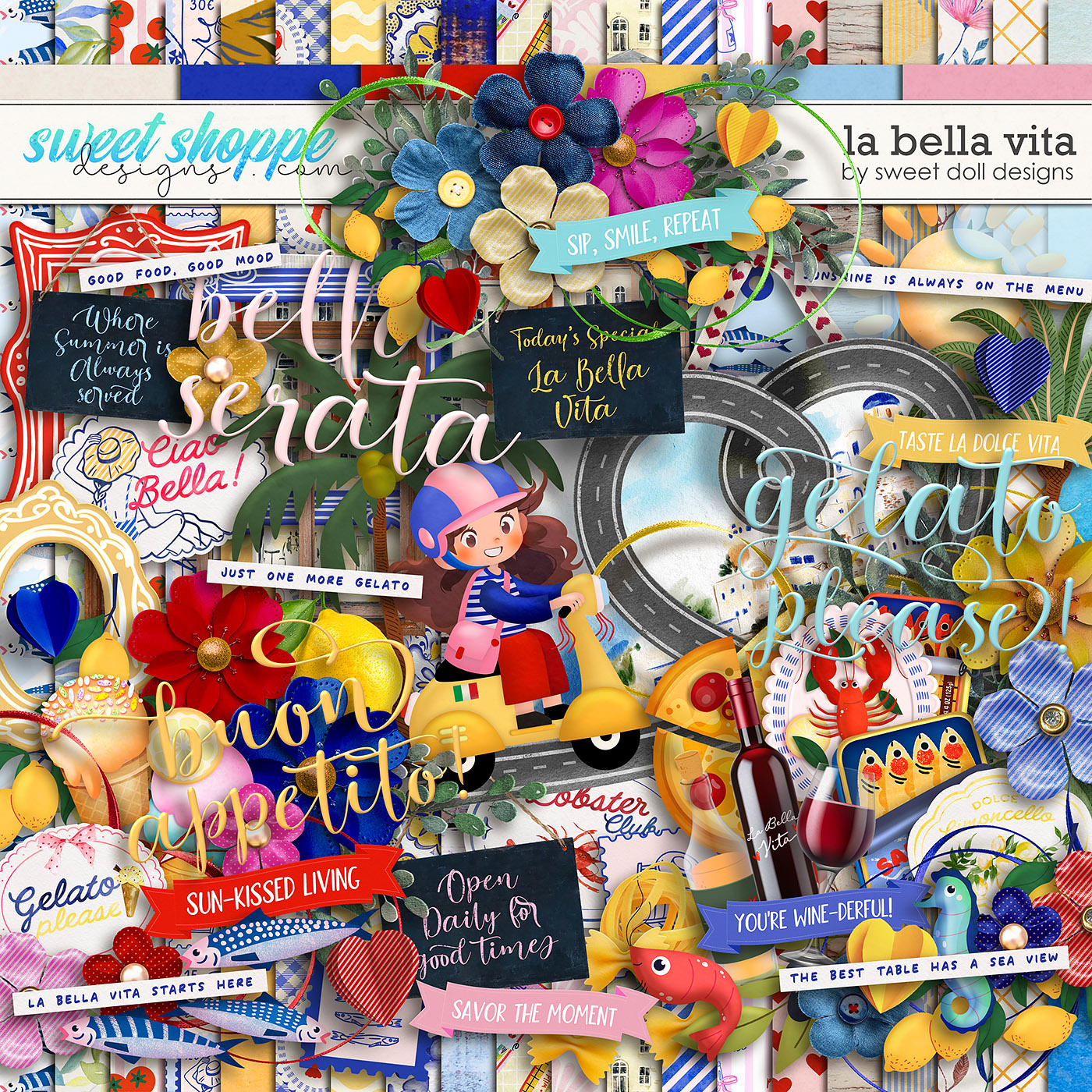 La Bella Vita {full kit} by Sweet Doll designs
